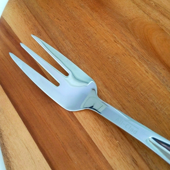 All-Clad 🔥NWT🔥 serving fork for dinner - stainless steel dishwasher safe 🔥 - Picture 2 of 10